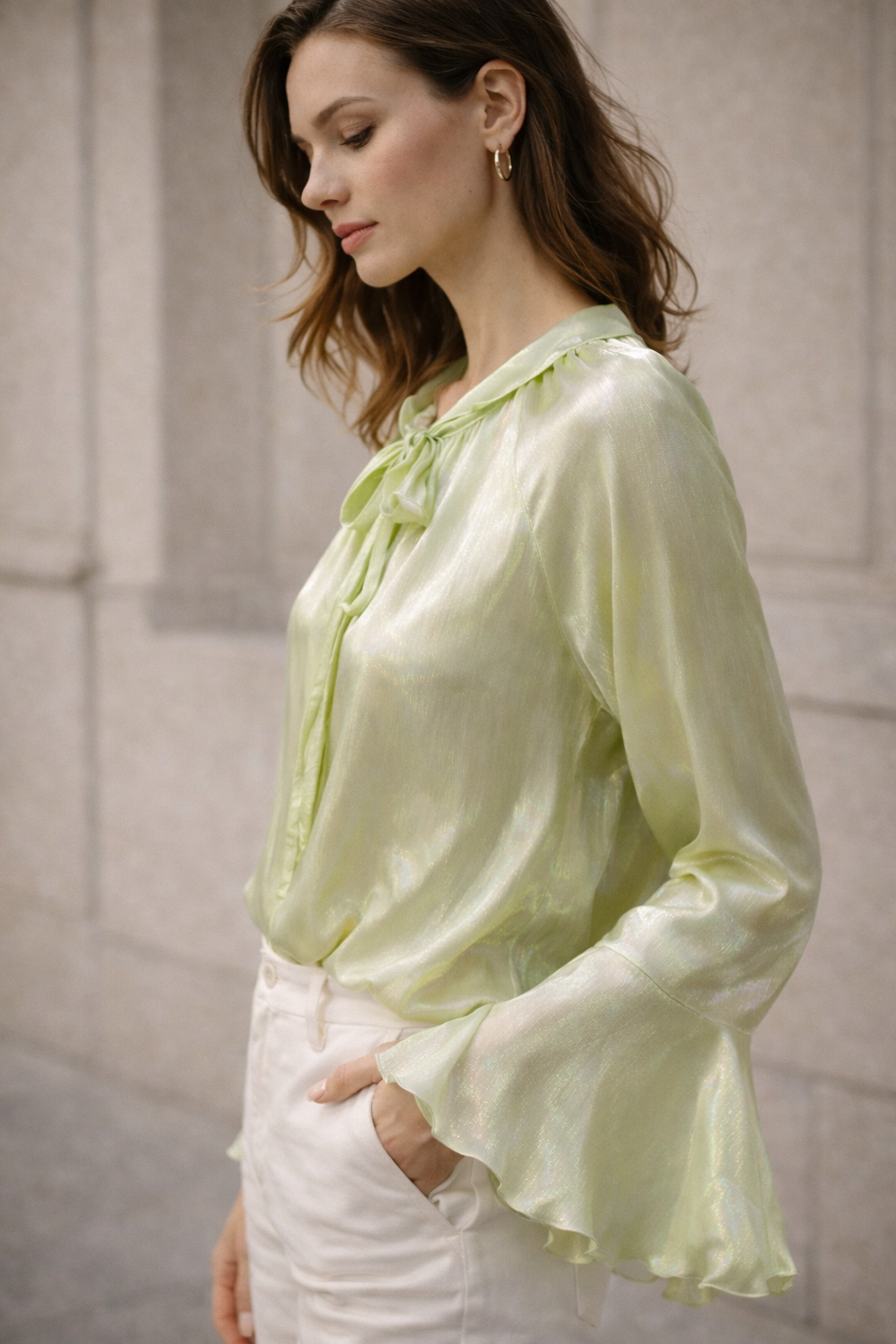 Blusa campanilla verde - Nuh Nuh