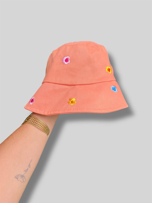 Bucket hat flores