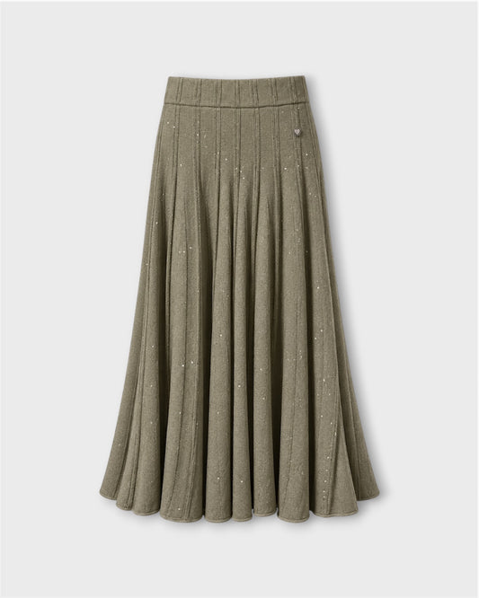 Falda punto lentejuelas París