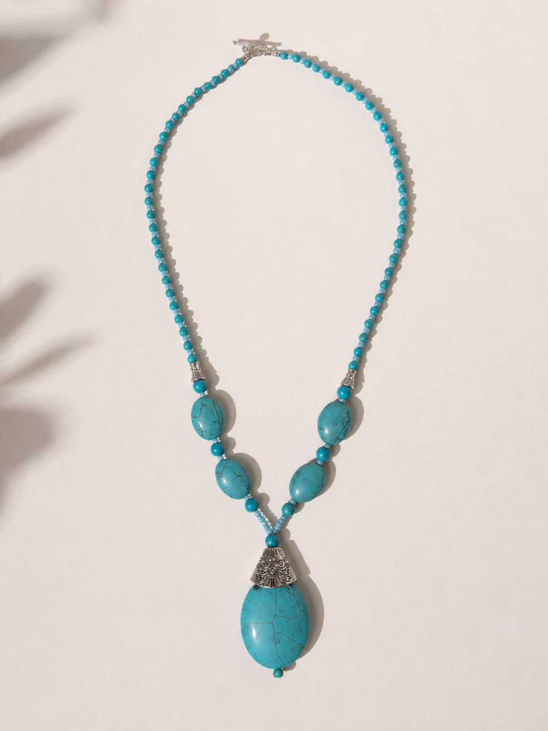 Collar piedra turquesa