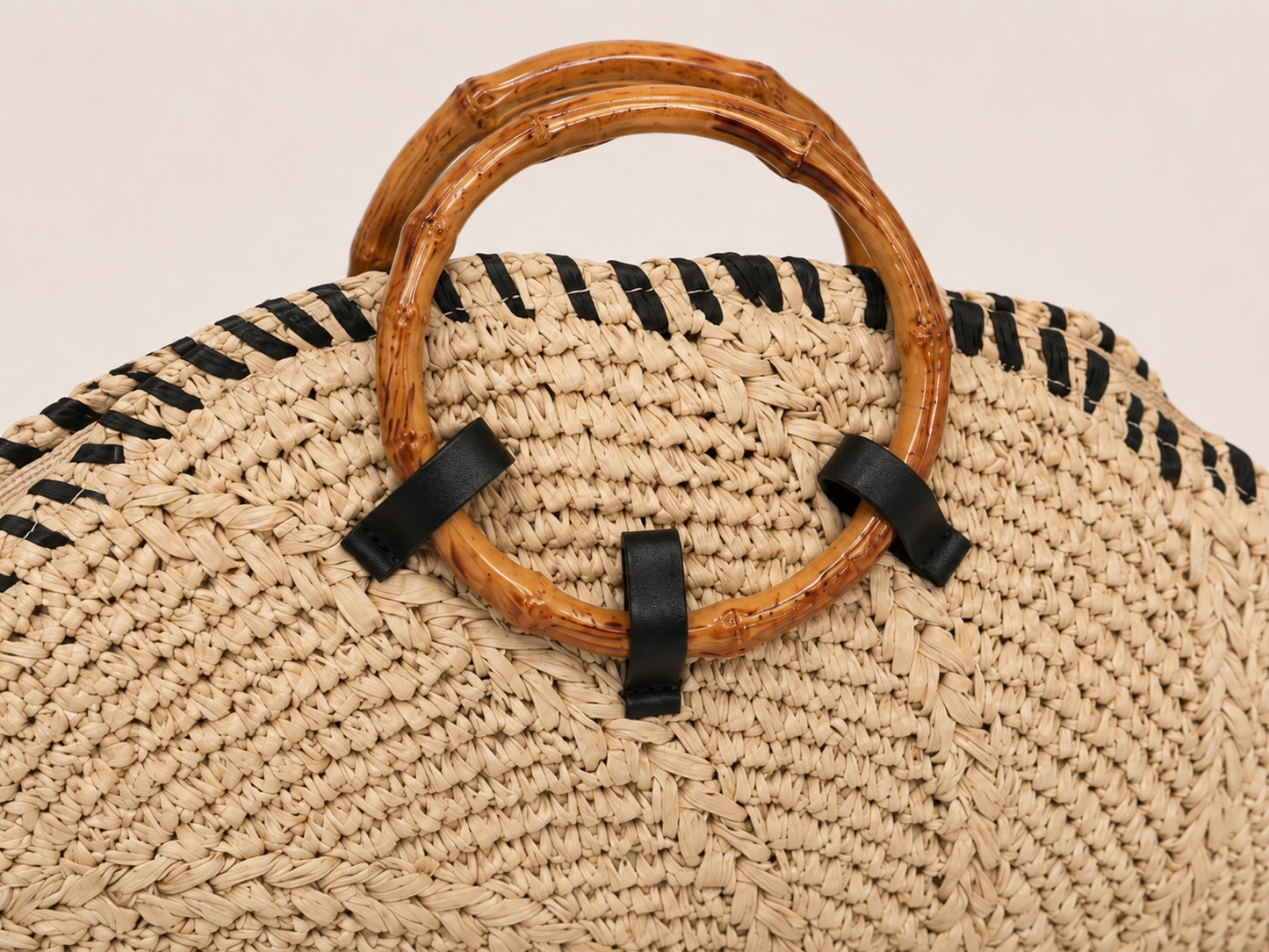 Bolso radia bambú