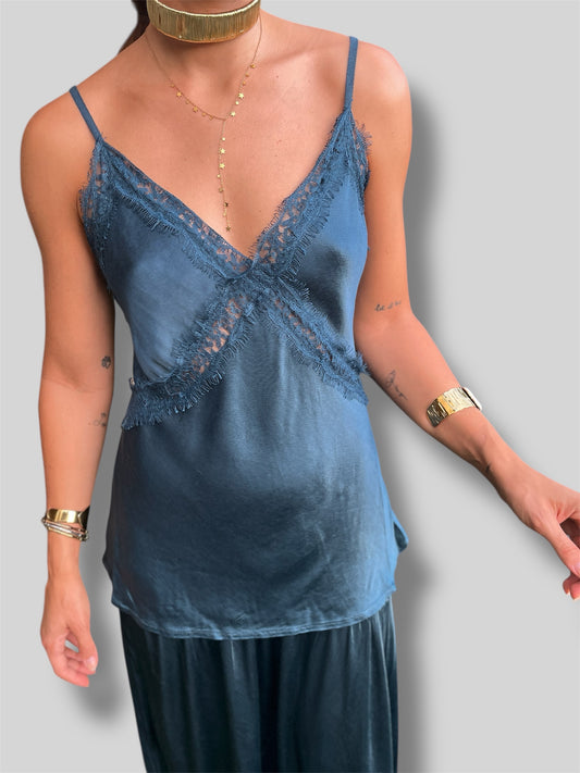 Top lencero azul petróleo - Nuh Nuh