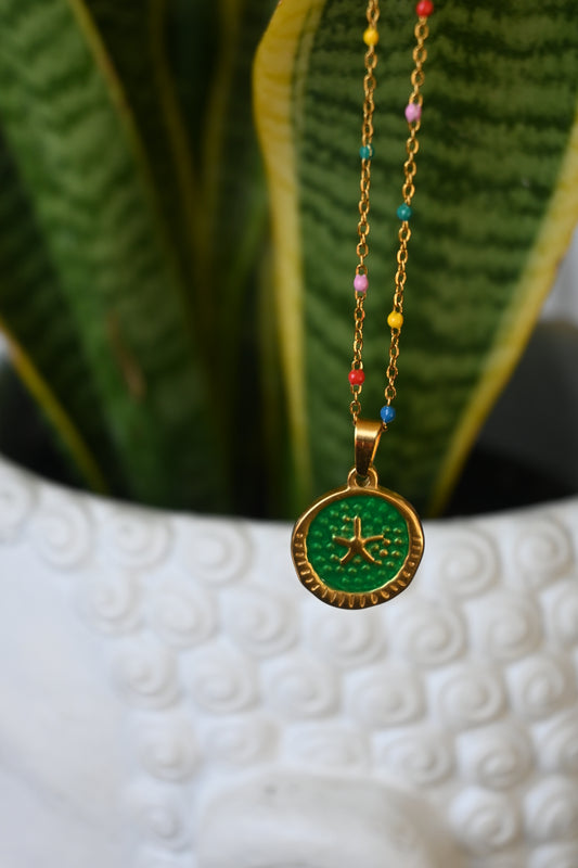 Collar Estrella Verde - Nuh Nuh