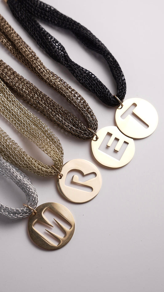 Choker iniciales - Nuh Nuh
