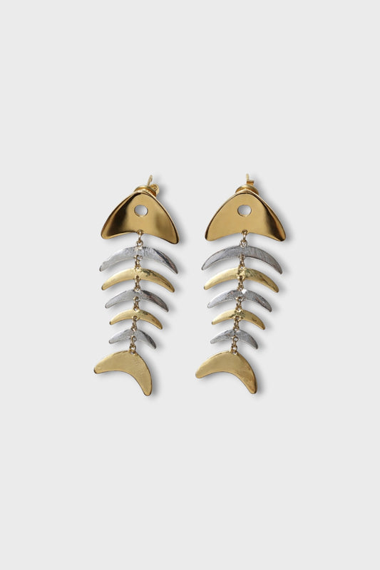 Pendientes raspas bicolor - Nuh Nuh