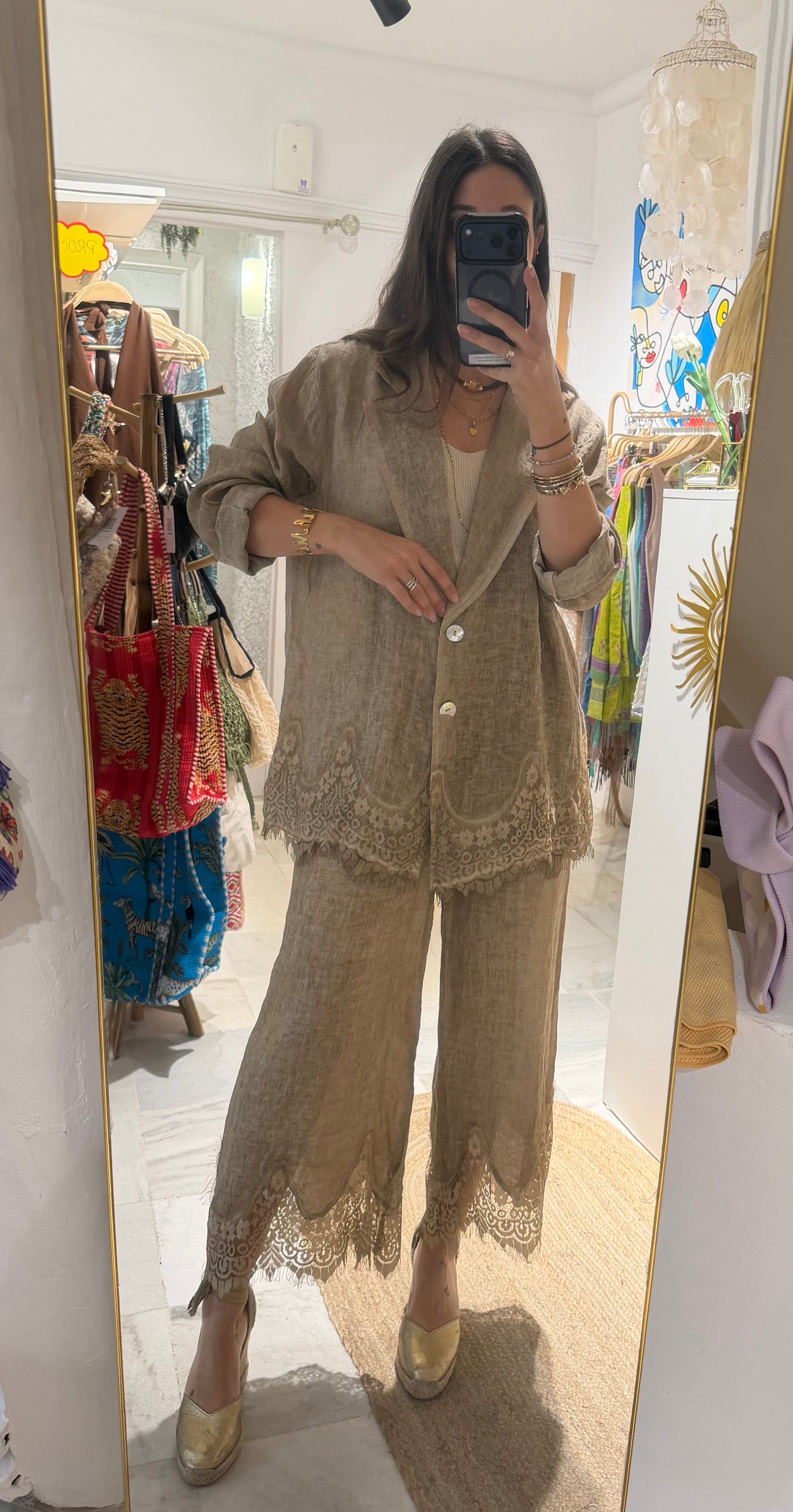 Pantalón lino 100% - Nuh Nuh