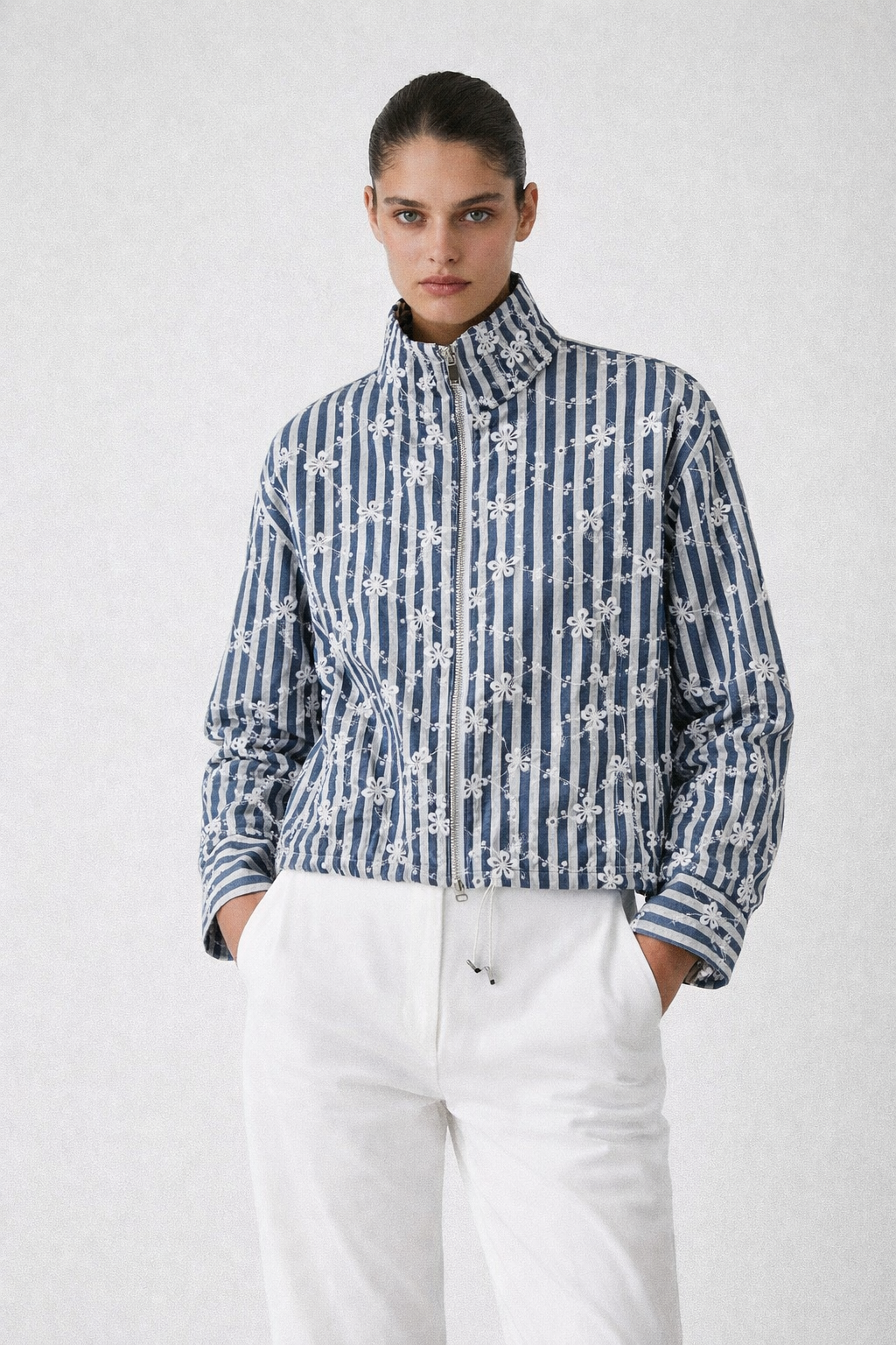 Chaqueta Niza azul jean - Nuh Nuh