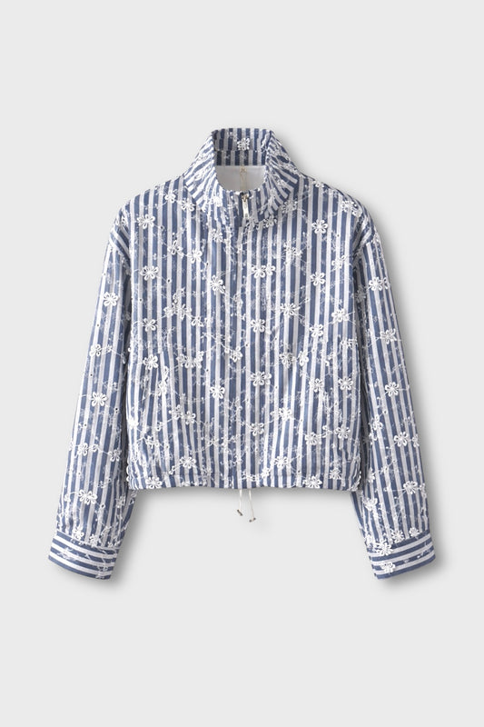 Chaqueta Niza azul jean - Nuh Nuh