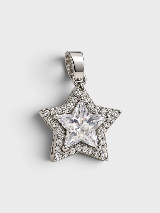 Charm estrella relieve