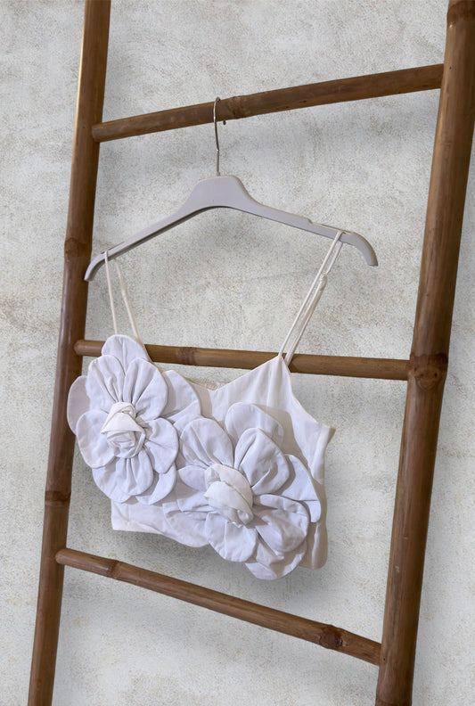Top flores en relieve - Nuh Nuh