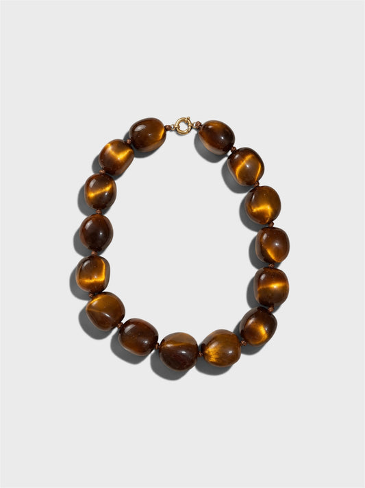 Collar ojo de tigre