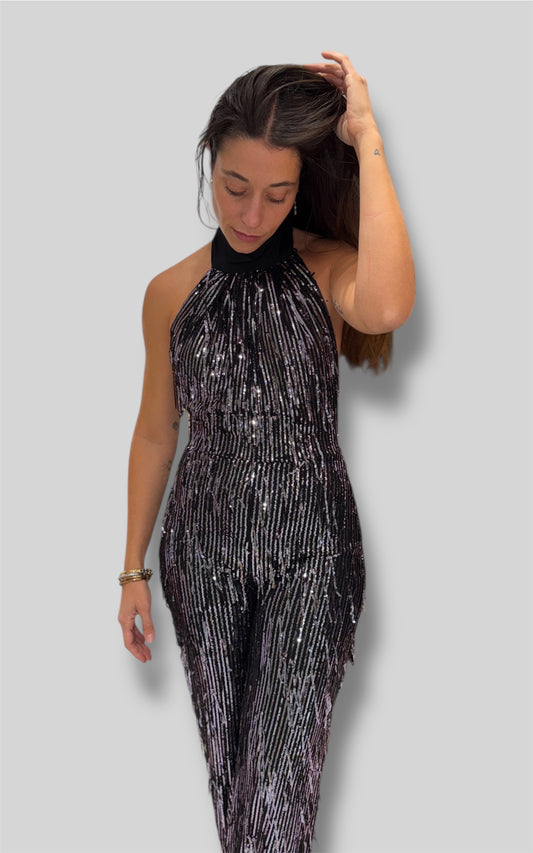 Mono negro lentejuelas - Nuh Nuh