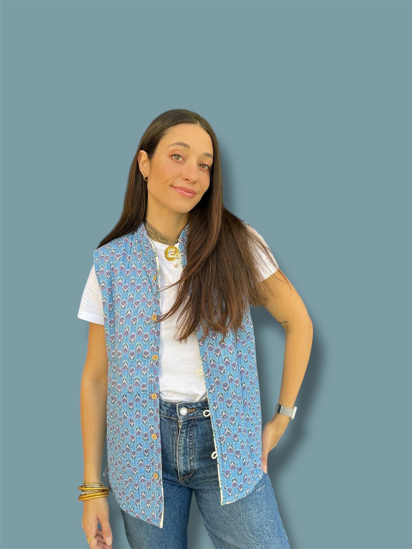 Chaleco reversible jaipur