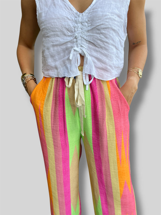 Pantalón arcoíris
