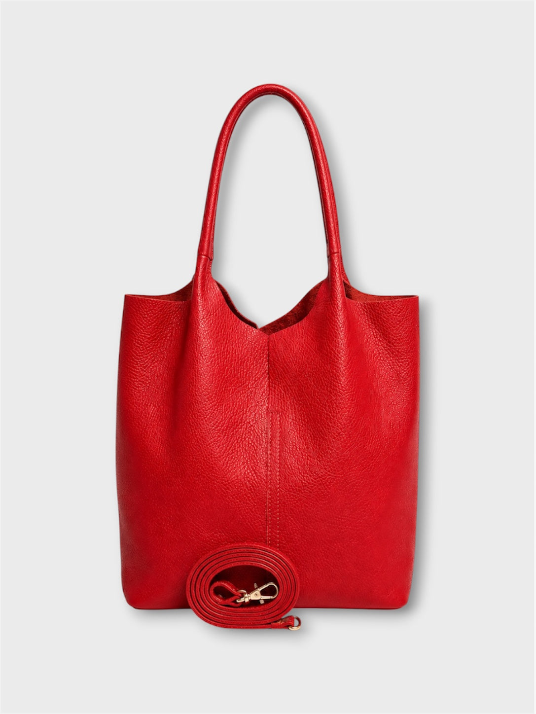 Tote carmín