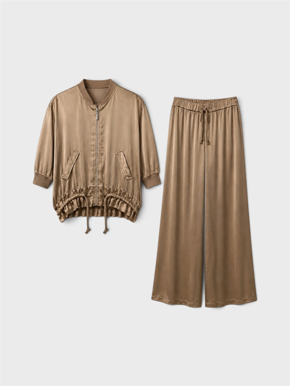 Conjunto satinado