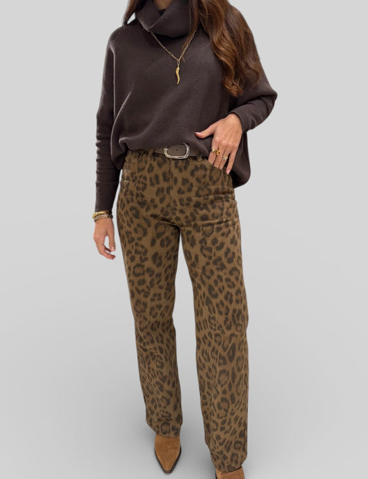 Pantalón leopardo