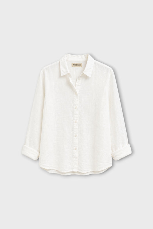 Camisa lino relax