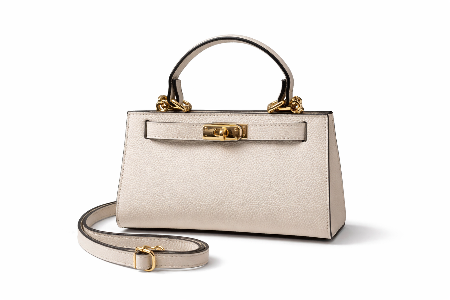 Bolso Kelly crema - Nuh Nuh
