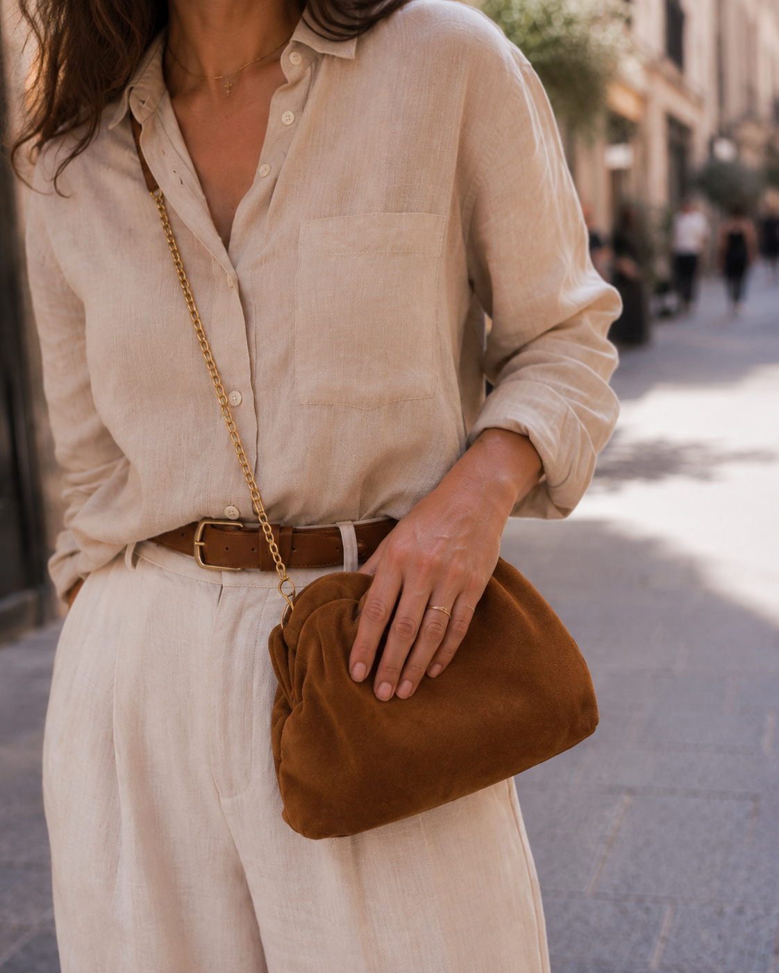 Bolso piel Canelle - Nuh Nuh