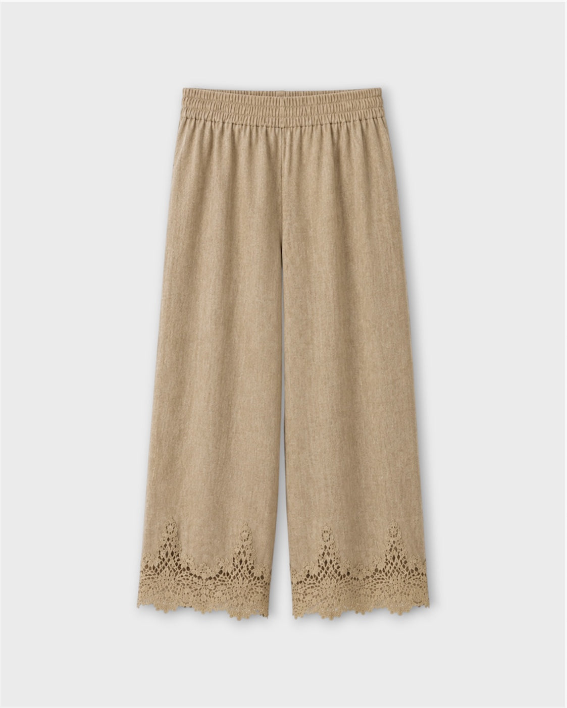Pantalón encaje lino - Nuh Nuh