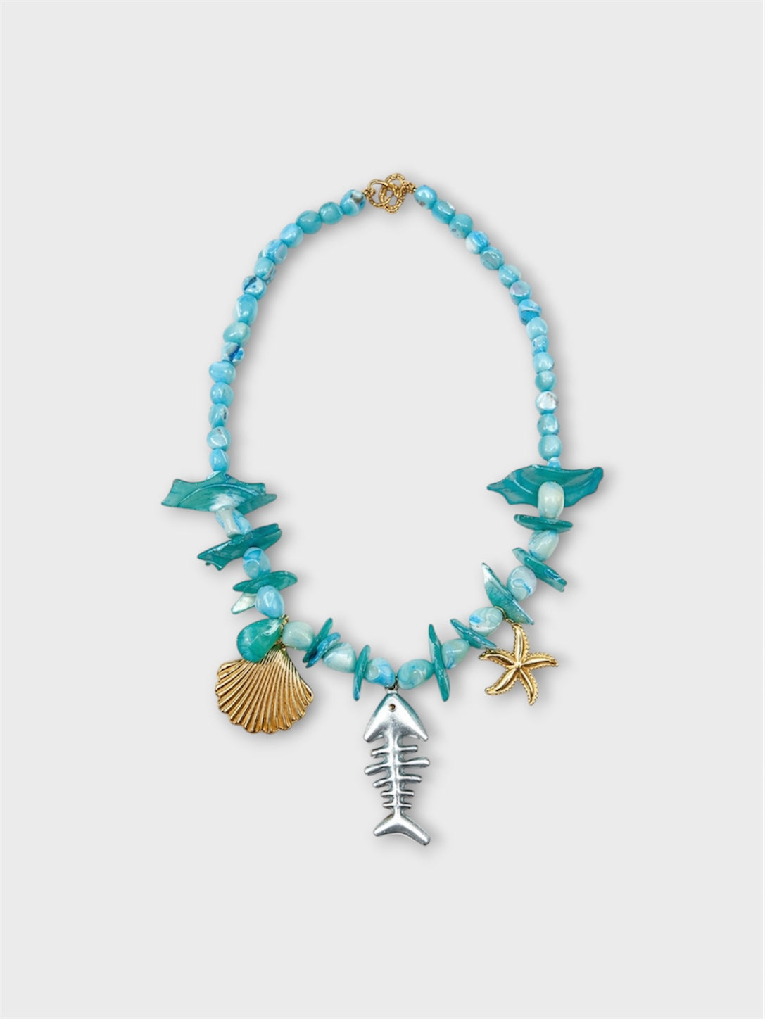 Collar Posidonia turquesa - Nuh Nuh