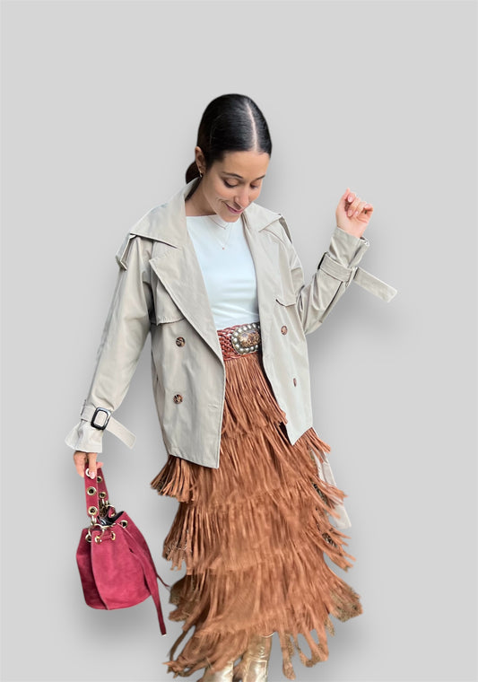 Falda flecos - Nuh Nuh