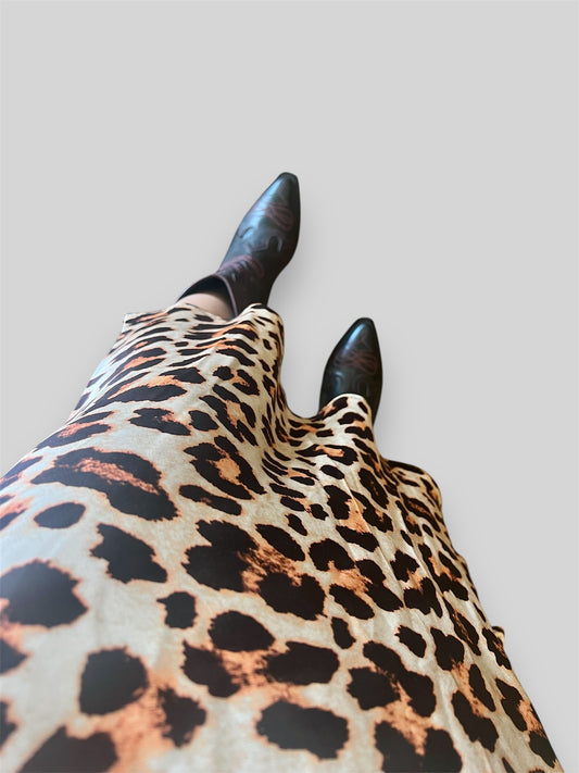 Falda leopardo raso - Nuh Nuh