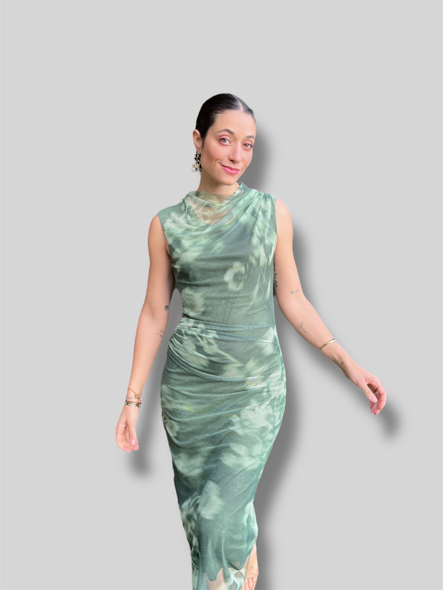 Vestido Savanna verde