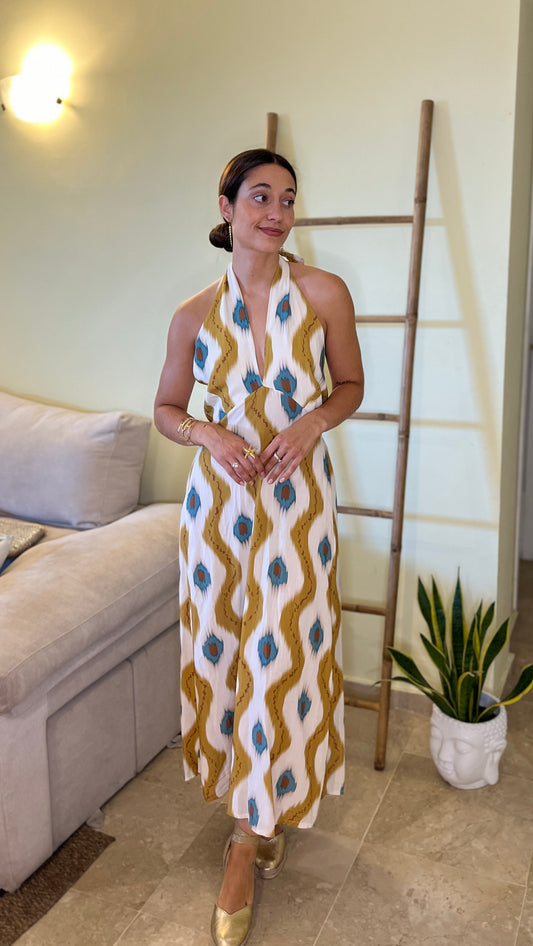 Vestido Ágata Mostaza - Nuh Nuh
