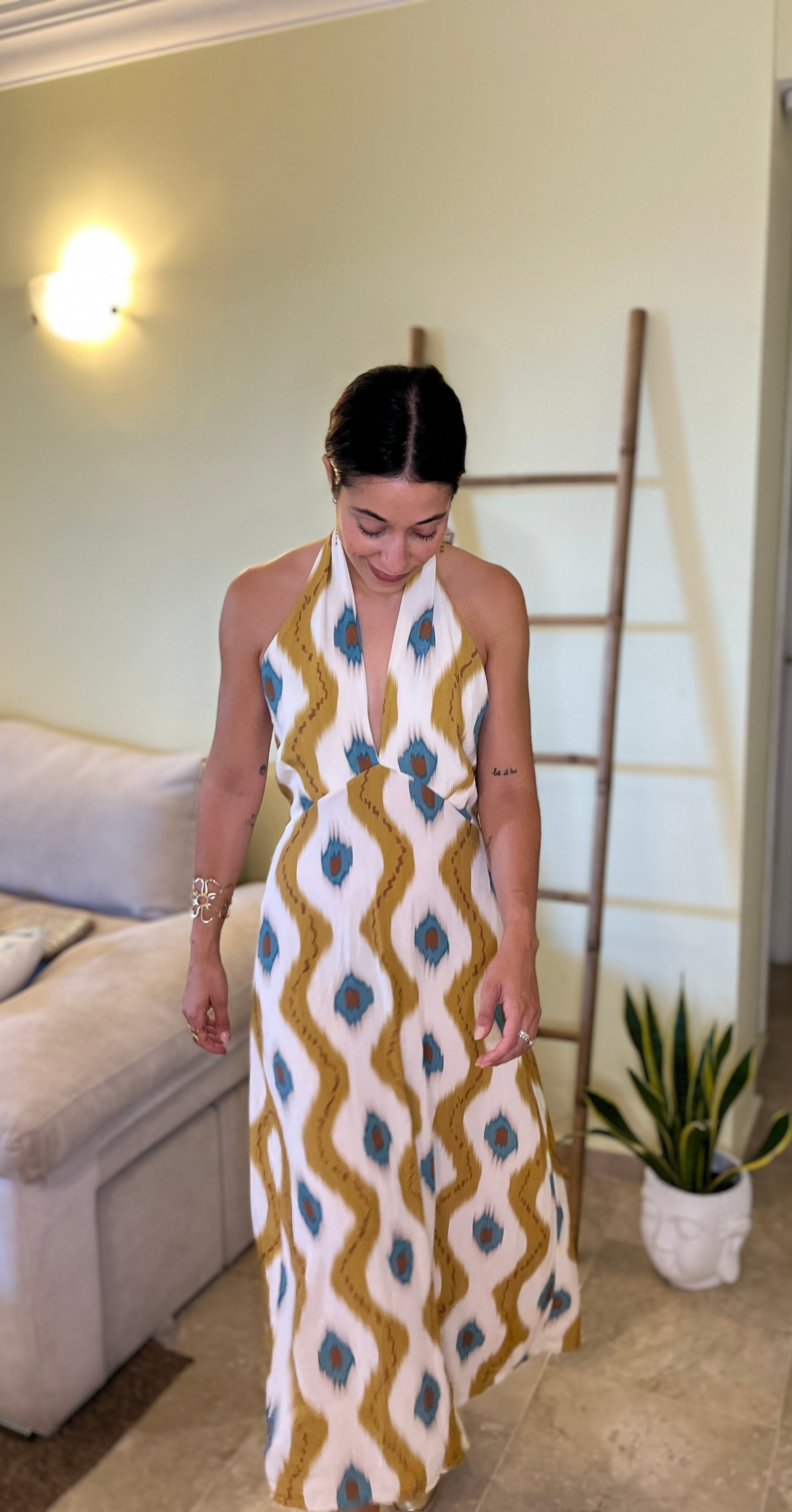 Vestido Ágata Mostaza - Nuh Nuh