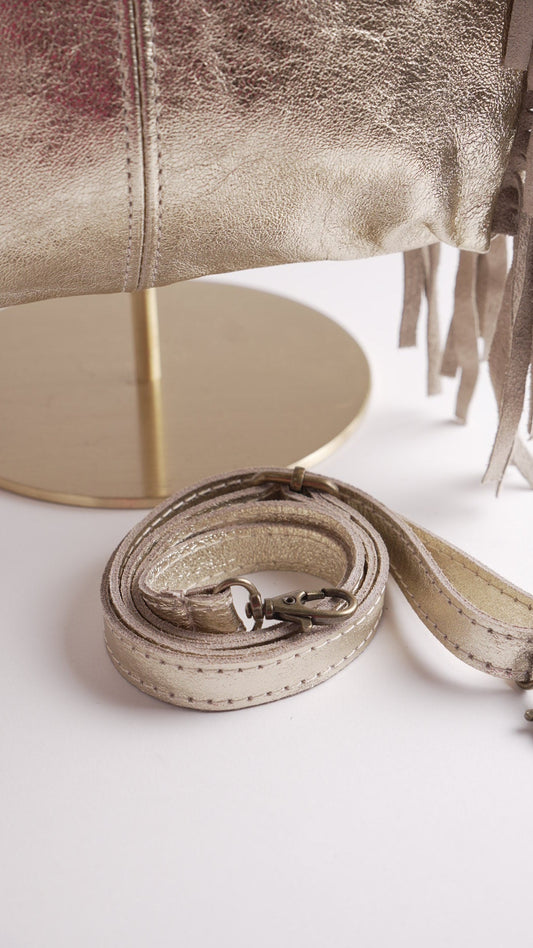 Bolso piel Golden Dust - Nuh Nuh