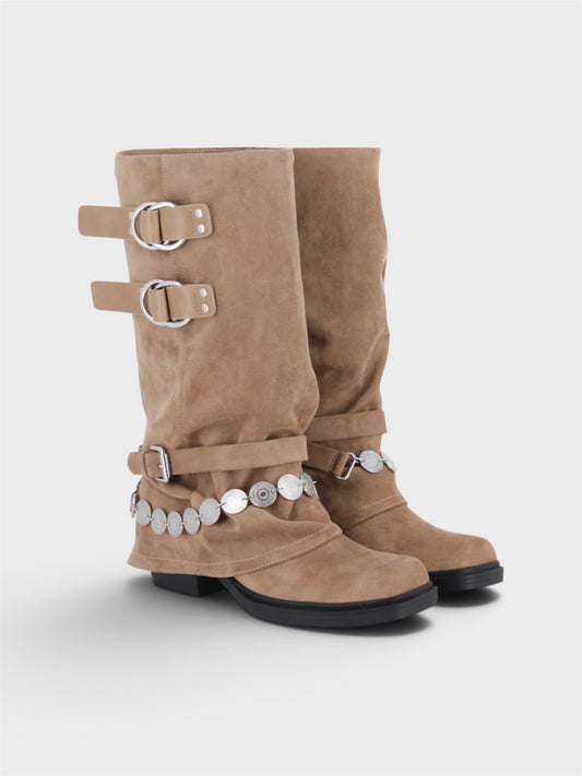 Botas Selene arena - Nuh Nuh