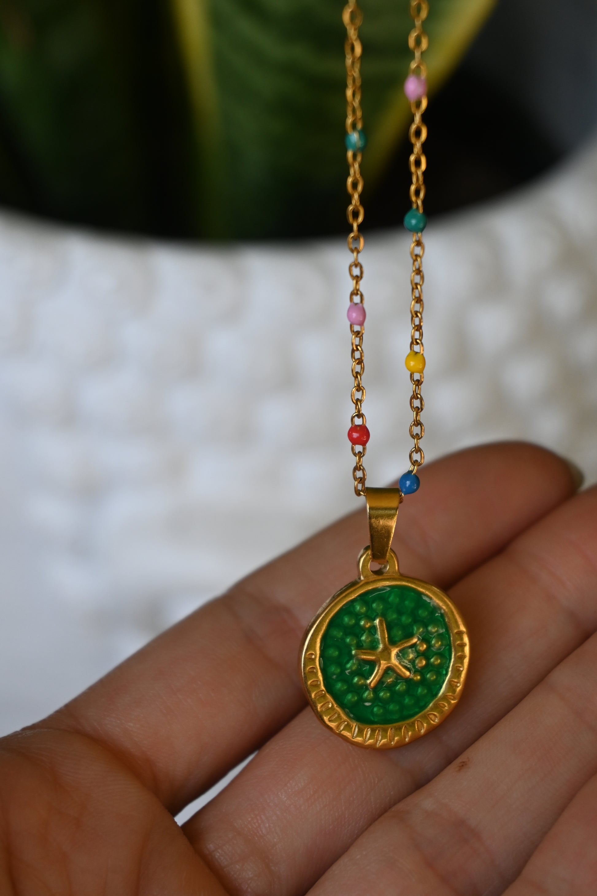 Collar Estrella Verde - Nuh Nuh